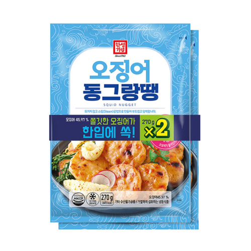 한성)오징어동그랑땡 270g 2입